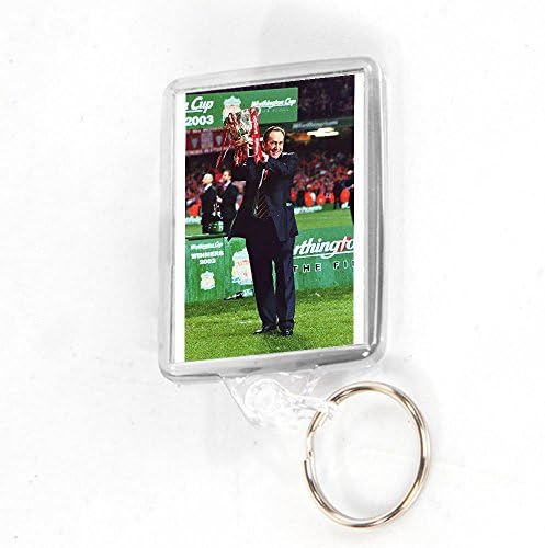 Dipinto Key Ring Rectangular - 02.03.2009 LFC v Manchester United - League Cup Final (2-0)