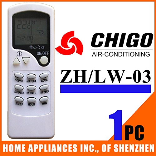 Secure Vending SwedenCHIGO Split and Portable Air Conditioner Remote Controller ZH/LW-03 Air Conditioning Parts
