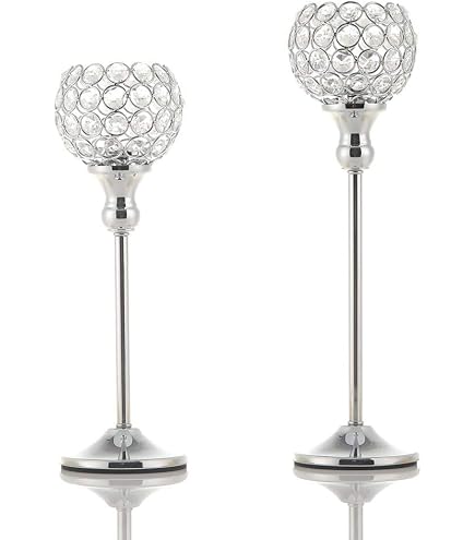 Bougeoir En Cristal Doré Rétro - Lot De 3 Pièces - Décoration Pour Mariage, Noël, Dîner élégant