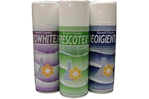 RAMPI Deo Igienizzante Spray Tessuti Deodorante Armadio Elimina Odori Auto Ambiente Profumo Vestiti E Cassetti Deo Igientex Whitex Frescotex 3x400ml