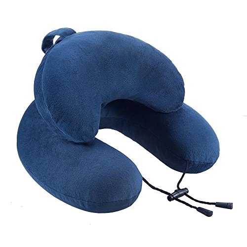 Preisvergleich Produktbild Sable VISKOELASTISCHER, Reisekissen für Hals, Nackenstützkissen Memory-Schaum, doppelte Füllung, Halterung geeignet, atmungsaktiv, Tasche Waschbar Weich und ergonomische Material für mehr Komfort