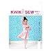 Produktbild Kwik Sew Muster K4011 OS Extra klein, 4, 5, 6, 7, 8, 10, groß, für Mädchen, Bolero/Turnanzug mit Rock, Multi Color