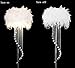 Produktbild LightSei- Feder Fußboden Lampe Metall Kristall Troddel E27 LED Fußboden Licht Klassisches Dekoratives Geschenk Fuer Wohnzimmer Hochzeits Raum Schlafzimmer Studierzimmer Garderobe ( Farbe : Weiß )