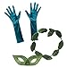 Produktbild Damen Damen Poisen Ivy Kostüm Set 1 (Blatt Stirnband, Handschuhe, Augen Maske)