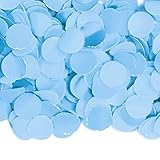 Folat Konfetti Luxe 1Kg Babyblau