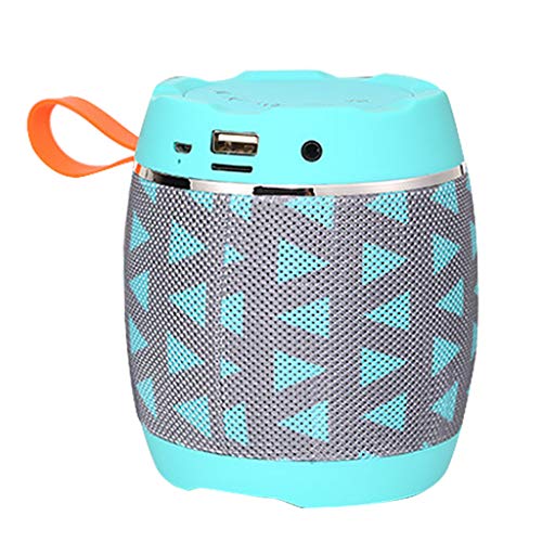 Preisvergleich Produktbild YLACH Bluetooth-Lautsprecher Tragbare Bluetooth - Minilautsprecher drahtloser Subwoofer - Lautsprecher Stereo - Sound - Box Tuch - Abdeckung Stoff Tablet - Lautsprecher, Gras Grün