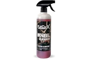 FULLCARX Wheel Cleaner 750ml Pulizia Cerchi Auto, Potente ed Efficace, Alta Percentuale di Sostanza Attiva, Detergente Sgrassante, Coating Lucido, Pulitore Lava Prodotto Professionale Detailing