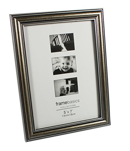 COM-FOUR® Bilderrahmen Fotorahmen – Stilvoller Rahmen für Ihre Lieblingsbilder (13×18 – 3er Set Antik) - 3