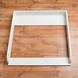 Extra Rundkante M! Wickelaufsatz, Wickeltischaufsatz für IKEA Malm Kommode - 3