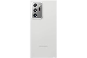 Samsung Note20 Ultra Silicone Cover Blanc argenté EF-PN985TWEGEU