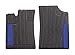 Produktbild CarFashion 262471 Silverstone, Allwettermatte AB1, Tpe Gummimatte Schwarz, Farbiger Einsatz in Aruba Blau, Auto Fußmatten Set Ohne Mattenhalter