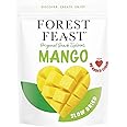FOREST FEAST Exotic Dried Natural Mango 650g | Snack Size Pieces of Dried Fruit Mango with No Added Sugar & High in Fibre | Ready to Eat Snack, Vegan Option