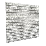 60 * 60cm Weiß 3D Ziegel Wandaufkleber Selbstklebend Panel Abziehbild Tapete – 03, Style 10 - 3