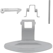 Türschloss Für LG Waschmaschine – MFG63099101, 2 Stück Mit Federn, Metall, Silber