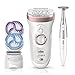 Braun Silk-epil 9 9/980 SkinSpa SensoSmart Epilator, Rose Gold