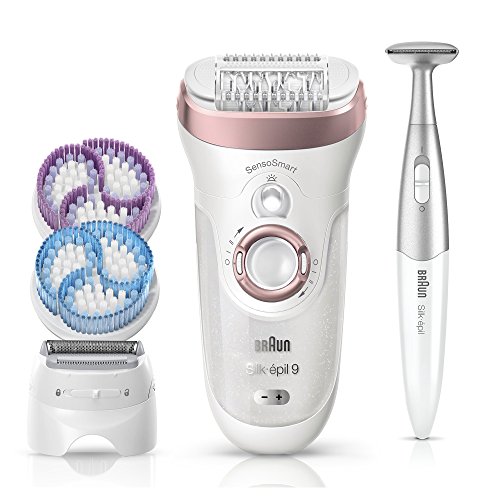 Braun Silk-epil 9 9/980 SkinSpa SensoSmart Epilator, Rose Gold
