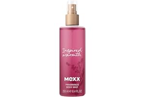 ‎MEXX Mexx Inspired Warmth Mgiełka do Ciała dla Kobiet o Zapachu Czerwonego Jabłka, Jaśminu i Wanilii, 250 ml