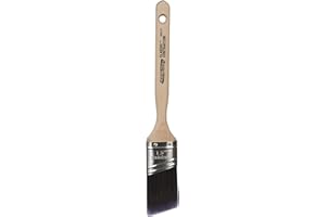 GRIPPER CLOTH Arroworthy Classic Semi-Oval Angled Nylyn 1.5" Long Handle Paint Brush (8820 1.5)