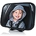 Produktbild Rücksitzspiegel für Babys aus bruchsicherem Matarial | Autositz-Spiegel 24.5 x 17.5 cm | Auto-Rückspiegel für die Babyschale / Kinderschale / Kindersitz / Babysitz | Sicherheitsspiegel | splittersicher | als Hoch- oder Querformat montierbar