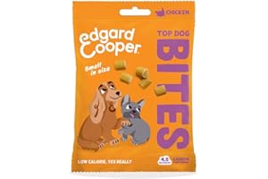 EDGARD & COOPER Edgard Cooper Premiospara Perros, (Pollo, Pequeño) - (1 x 50g), Bocaditos para Campeones, Sin Cereales, Carne Fresca, Llena de aminoácidos Esenciales para un estómago Sano