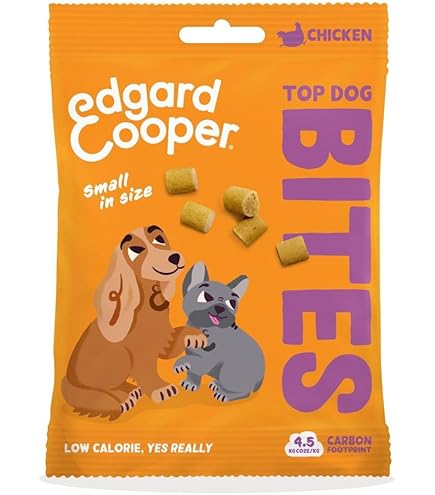 Edgard & Cooper Dog treats (chicken, 75g x 10), sticks break cuddling, fresh meat, no added sugars, recipe without cereals, sticks to love yourself
