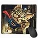 Produktbild Luancrop Gaming-Mauspad Supercat Super Cat Lustige Katzen Rechteck rutschfeste Gummi-Mauspads Mousepad Matte für Computer Laptop Büroaccessoires Schreibtischdekor