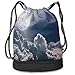Produktbild Celestial Photo Big Full Moon Large Capacity Drawstring Bag Backpack Bundle Backpack