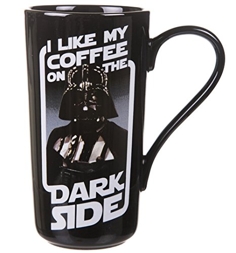 Darth Vader I Like My Coffee On the Dark Side Milchkaffeetasse mit Box - 4