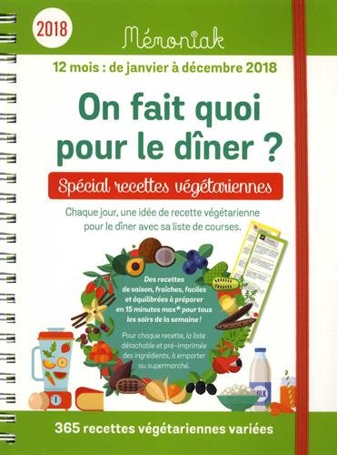 Download On fait quoi pour le dîner Spécial recettes végétariennes Mémoniak 2018