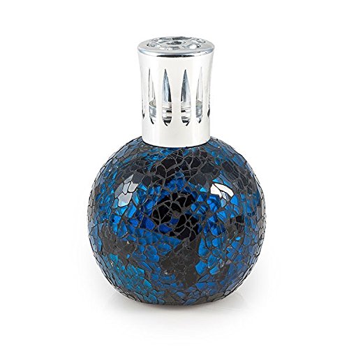 PAJOMA 15717 Katalytische Duftlampe Deep Sea, Glas/Metall, Höhe 15 cm