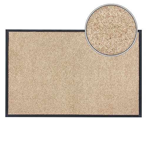 X-Tra Clean Schmutzfangmatte Fußmatte Schmutzmatte Schmutzfang beige, Größe:ca. 90 x 150 cm - 2