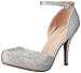 Produktbild Pleaser  Covet 03,  Damen Pumps mit Fußgelenkriemchen , Silber - Silver (Slv Glitter Mesh Fabric) - Gr. 38 EU (5 UK)
