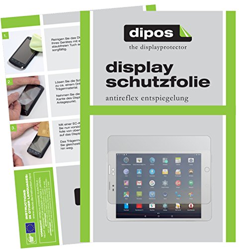 Preisvergleich Produktbild Winnovo M798 Tablet PC Schutzfolie - 2x dipos Displayschutzfolie Folie matt