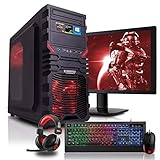 PC sofort startklar - Dieses Set kommt fertig eingerichtet, also einfach auspacken, anschließen, und loslegen