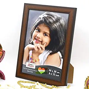 Ajanta Royal Classic 8 x 12 Photo Frame Insert (Brown) Sandal wood