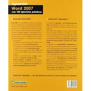 Aprender Word 2007 Con 100 Ejercicios Prácticos