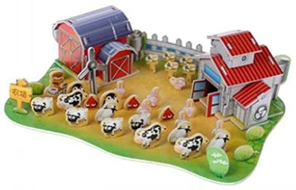 деревянные пазлы 3d. бумажный дом пазл. картонный пазл 3d. 3d-пазл zilipoo 3d домик садовода (689-s), 28 дет. 3d пазл "windmill house".