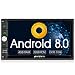 Produktbild Pumpkin Android 8.0 Autoradio Radio mit Navi 4GB Unterstützt Bluetooth DAB+ Android Auto USB WLAN 4G MicroSD 2 Din 7 Zoll Bildschirm