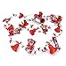 Vovotrade 2016 Christmas Hot Sale!!! Christmas Tree Hanging Snowflake Bells Jingle Pendant Party Decoration Ornaments Xmas (Red)