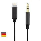 Woyax By Deji iPhone Lightning ile Uyumlu Aux 3.5Mm Ses Kablosu Stereo Destekli 1.2M