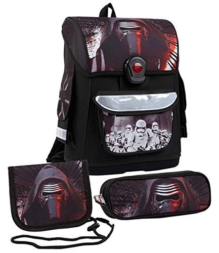 Preisvergleich Produktbild Star Wars-The Clone Wars Schulranzen Set schwarz