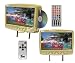 Tview T102DVPL-TN Beige/Tan 10.1 TFT Headrest Monitor With Built in DVD Player USB Input and IR FM Transmitters - One DVD Headrest & One A/V Headrest RS.29043.00