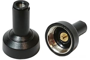 UngSung NMO to 3/8" x 24 Thread Antenna Stud Made by Copper Antenna Mount Adapter Connected for Compatible Amateur CB Antenna (1 PC)