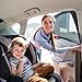 Car Window Shade (2 Pack) - IMPROVED VERSION: Unnoticeable from the Outside - Car Sun Shade Baby with UV Protection for Your Kids, Dog - Car Window Sun Cover Without Clings or Suction Cups - 100% Money Back Guarantee