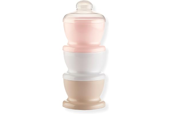 THERMOBABY - Boîtes de transport de lait - Repas de bébé Pratique - Fabriqué en France - Rose Poudré