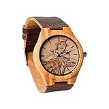 Personalisierte Foto Watch Holz Nachricht Gravur Armbanduhr für Geschenk