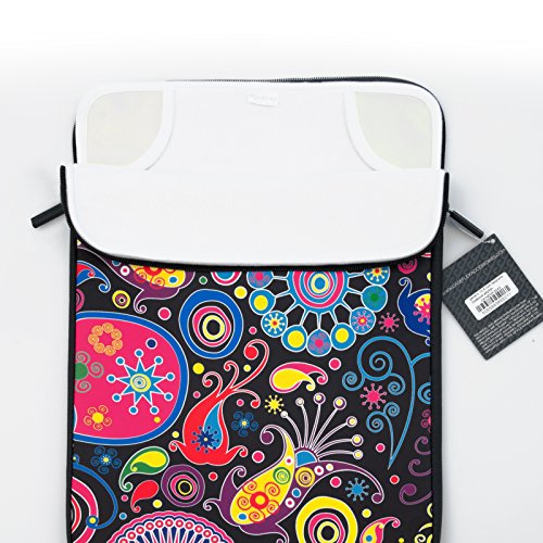 Caseflex Dell Inspiron 15 7000 Series 7537 Laptop Tasche Mehrfarbig Quallen Neopren Beutel H  lle