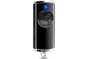 868MHz Handsender,kompatibel mit Hörmann bs,HSE1-868-BS, HSE2-868-BS,HSE4-868-BS,4-Kanäle Garagentoröffner Fernbedienung für HS1/HS4/HS5-868-BS,HSP4-868-BS, HSD2-868-BS,HSS4-868-BS,Schwarz (1 Stück)