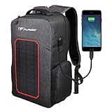 ALLPOWERS Solaire Sac à Dos Secours Chargeur Solaire Panneau de Solaire 7W Chargeur Panneau Solaire Port USB 6000mAh Batterie pour iPhone, Androids etc. 5v Devices