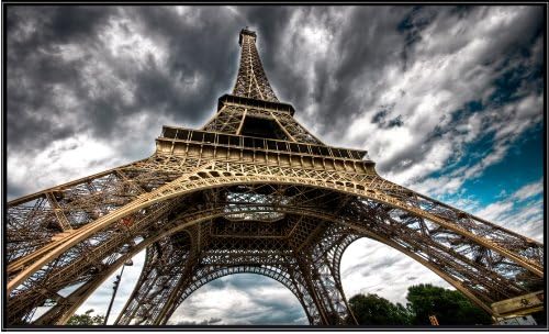 Wall Sticker Eiffel Tower Paris Picture 130 x 80 cm